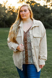 Casual Magic Beige Shacket