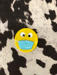 Mask Emoji Christmas Ornament