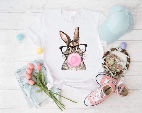 Bubble Gum Bunny Youth Tee