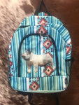 Blue Butt Pig Backpack