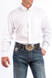 Cinch Men's Solid White Shirt