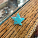 Turquoise Star Ring