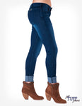 Just Tuff  Women's "Indigo Skinny" Jeans
